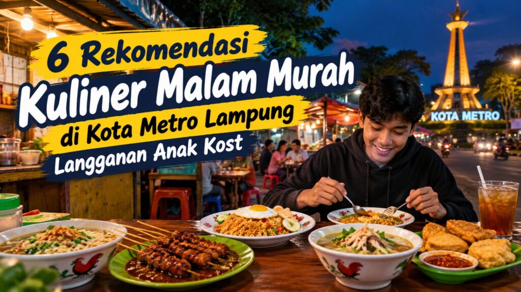 kulinermalam di kota metro
