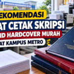 Rekomendasi tempat cetak skripsi dan jilid hardcover murah dekat kampus Metro Lampung
